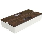 KCM-W-DB [かるコン M 木目 ダークブラウン]