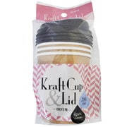 クラフトカップ 280ml 4P リッド付 KR-414