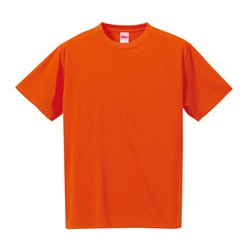 508801-0064 XXL [4.7オンス ドライシルキータッチ Tシャツ（ノンブリード） オレンジ XXLサイズ]