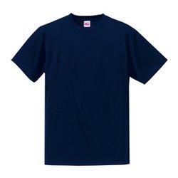 508801-0086 XXL [4.7オンス ドライシルキータッチ Tシャツ（ノンブリード） ネイビー XXLサイズ]