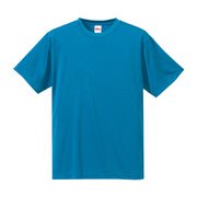 508801-0538 M [4.7オンス ドライシルキータッチ Tシャツ（ノンブリード） ターコイズブルー Mサイズ]