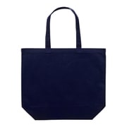 146001-0086 L [レギュラーキャンバストートバッグ ネイビー L]