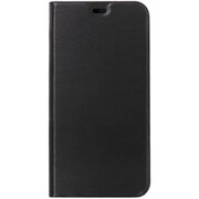 OWL-CVIB6102-BK [iPhone 11対応 ヘアラインデザイン 手帳型ケース ブラック]