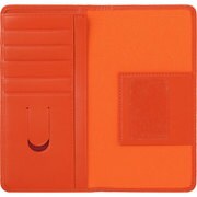 UFZSMN19B-OR [iPhone 11 Pro Max シモーニ 本革製 手帳型ケース オレンジ]