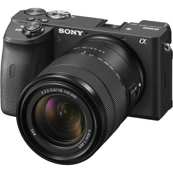 本革カメラケース SONY ソニー a6600用  ブラック