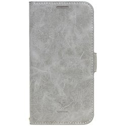iP19-61-VS01 [Style Natural iPhone 11 手帳型ケース グレー]