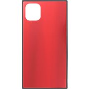 J19M-SQ01RD [iPhone 11専用 SQUBE AURORA CASE  レッド]