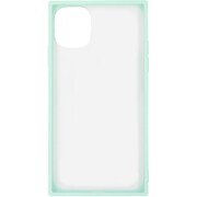J19M-SQ02GR [iPhone 11専用 SQUBE CRYSTAL CASE  グリーン]