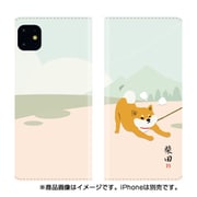 ABF17090i61R [iPhone 11 シバタサン 手帳型ケース イヤイヤ]