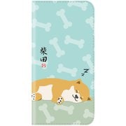 ABF17109i65R [iPhone 11 Pro Max シバタサン 手帳型ケース 昼寝]