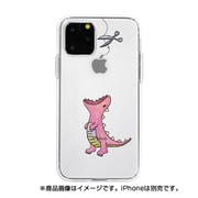 DS17233i58R [iPhone 11 Pro ソフトクリアケース ファンタジー ハラペコザウルスPK]