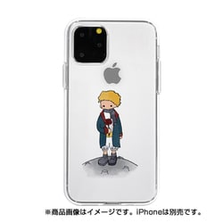 DS17238i58R [iPhone 11 Pro ソフトクリアケース 星の王子さま バラ]