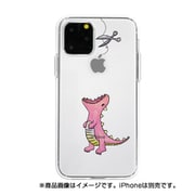 DS17289i65R [iPhone 11 Pro Max ソフトクリアケース ファンタジー ハラペコザウルスPK]