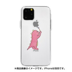 DS17291i65R [iPhone 11 Pro Max ソフトクリアケース オエカキザウルスPK]