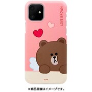 KCJ-SCX001 [iPhone 11 SLIM FIT CUPID LOVE ブラウン]