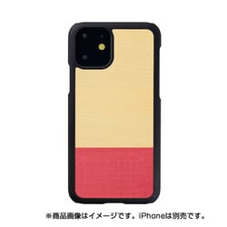 I16840i61R [iPhone 11 天然木ケース Miss match]