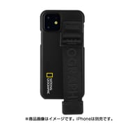 NG17153i61R [iPhone 11 Strap Signature Weaving Slim Fit Case BK]