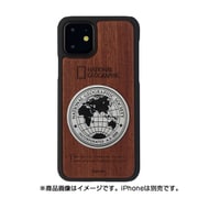 NG17171i61R [iPhone 11 Metal-Deco Wood Case ローズウッド]