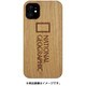 NG17172i61R [iPhone 11 Metal-Deco Wood Case チェリーウッド]