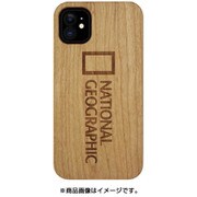NG17172i61R [iPhone 11 Metal-Deco Wood Case チェリーウッド]
