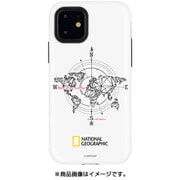 NG17177i61R [iPhone 11 Compass Case Double Protective WH]