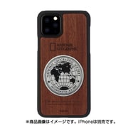 NG17195i65R [iPhone 11 Pro Max Metal-Deco Wood Case ローズウッド]