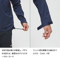 【未着用】ヘリーハンセン アルヴィースライトジャケット HH11800 ネイビー HELLY HANSEN ヘリーハンセン＞ Alviss Light Jacket