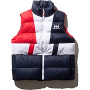 FORMULA DOWN VEST HH11962 （W）ホワイト Sサイズ [アウトドア ダウンウェア メンズ]