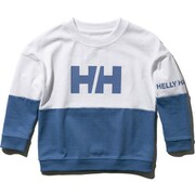 K L/S HH LOGO TEE HJ31961 (QB)クワイエットブルー 130cm [アウトドア カットソー キッズ]