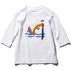 K L/S FYR TEE HJ31958 (W)ホワイト 130cm [アウトドア カットソー キッズ]