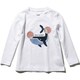 K L/S DYR TEE HJ31960 (W)ホワイト 130cm [アウトドア カットソー キッズ]