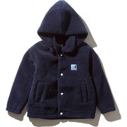 ファイバーパイルコーチジャケット K FIBERPILE Coach Jacket HJ51950 ネイビー(N) 100サイズ [アウトドア ジャケット キッズ]