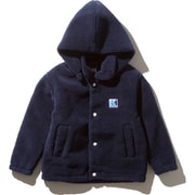 ファイバーパイルコーチジャケット K FIBERPILE Coach Jacket HJ51950 ネイビー(N) 140サイズ [アウトドア ジャケット キッズ]
