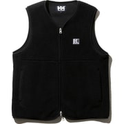 FIBERPILE VEST HE51979 ブラック S [アウトドア ベスト メンズ]