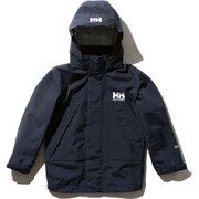 スカンザレインジャケット K Scandza Rain Jacket HOJ11951 (HB)ヘリーブルー 140サイズ [アウトドア ジャケット キッズ]