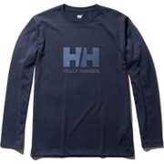 L/S Dry Logo Tee HOE31950 (DN)ディープネイビー Mサイズ [アウトドア カットソー メンズ]