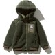 ファイバーパイルサーモフーディー（キッズ） K FIBERPILETHERMO Hoodie HOJ51951 （KH）カーキ 130cm [キッズ用ウェア]