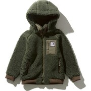 ファイバーパイルサーモフーディー（キッズ） K FIBERPILETHERMO Hoodie HOJ51951 （KH）カーキ 140cm [キッズ用ウェア]
