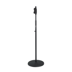 ストレートマイクスタンド ラウンドベースタイプ GFW-MIC-1001