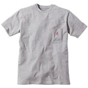 1948-STS ONE POINT TEE HEATHER GREY XS