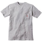 1948-STS ONE POINT TEE HEATHER GREY M