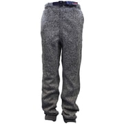 KIDS BONDING KNIT FLEECE RIB PANTS GKP-203J GREY×NAVY 140cm [キッズ用ウェア]