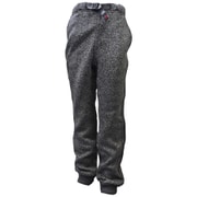 KIDS BONDING KNIT FLEECE RIB PANTS GKP-203J CHARCOAL×BLACK 140cm [キッズ用ウェア]