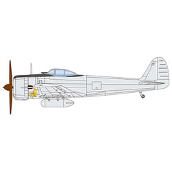 PDR-7 陸軍一式戦闘機 隼 I型 2機セット [1/144スケール プラモデル]