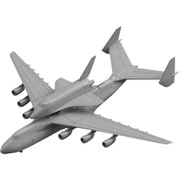 S51 An-225 ムリーヤ 大型輸送機＆軌道船ブラン [1/700スケール プラモデル]