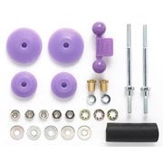 95518 大径スタビヘッドセット 11mm・15mm パープル [ミニ四駆パーツ]