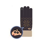 KYAP1828 [スマートフォン対応手袋 クレヨンしんちゃん しんのすけ NV]