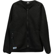 425180 PILE FLEECE CARDIGAN ブラック M