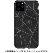 HBMI158AB [iPhone 11 Pro HABITU Hybrid/BLACK MARBLE AVANI BLACK COPPER]