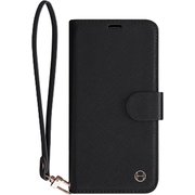 H21I158BV [iPhone 11 Pro HABITU Wristlet Folios/VENUS BLACK VELVET]